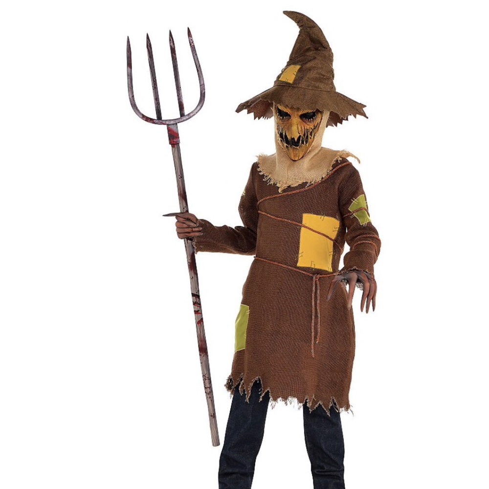 Scary Scarecrow Costume - Child size LARGE